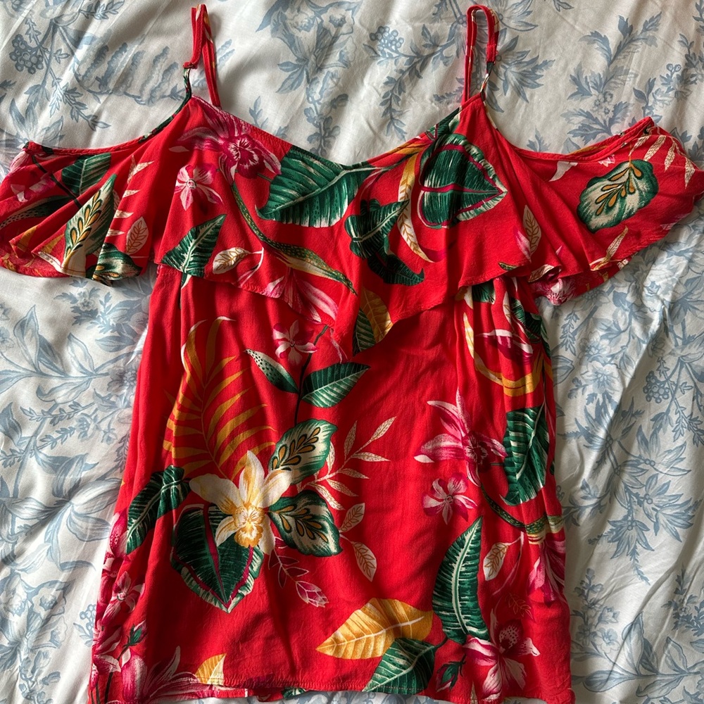 Floral Beachy Blouse